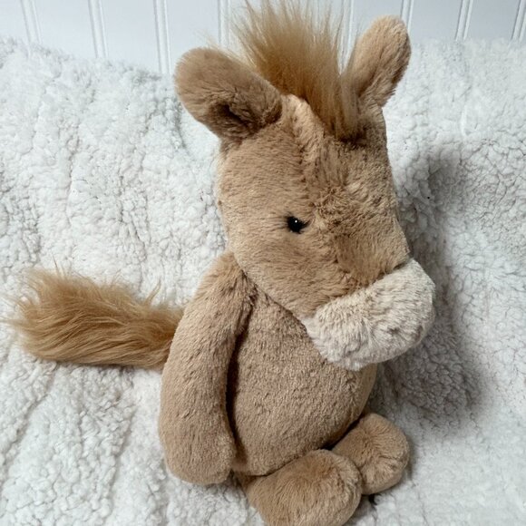 Jellycat Bashful Pony Plush 12” – Retired Soft Horse - Picture 4 of 6